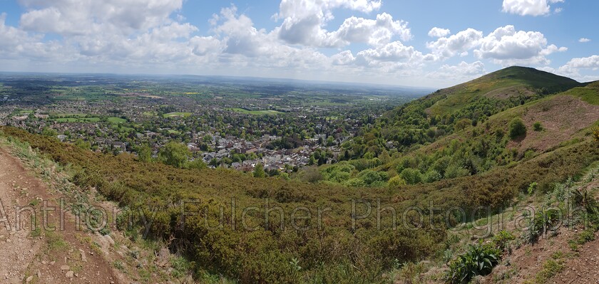 Malvern Hills 
 a View of Malvern from the hills. 
 Keywords: malvern hills, malvern, hiking, landscape, travel, worcestershire, view, peaceful, calm,