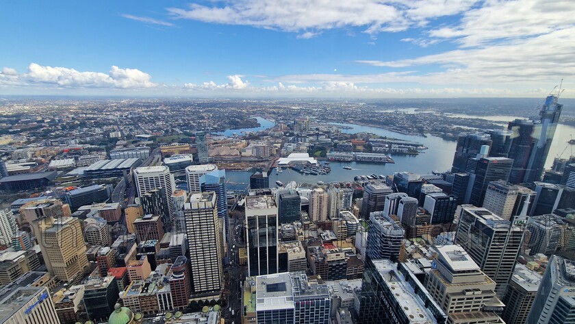 Sydney-Eye-(2) 
 View from Sydney Eye 
 Keywords: Sydney
Australia
Eye
Sydney eye
View
Landscape
Horizon
Travel
summer