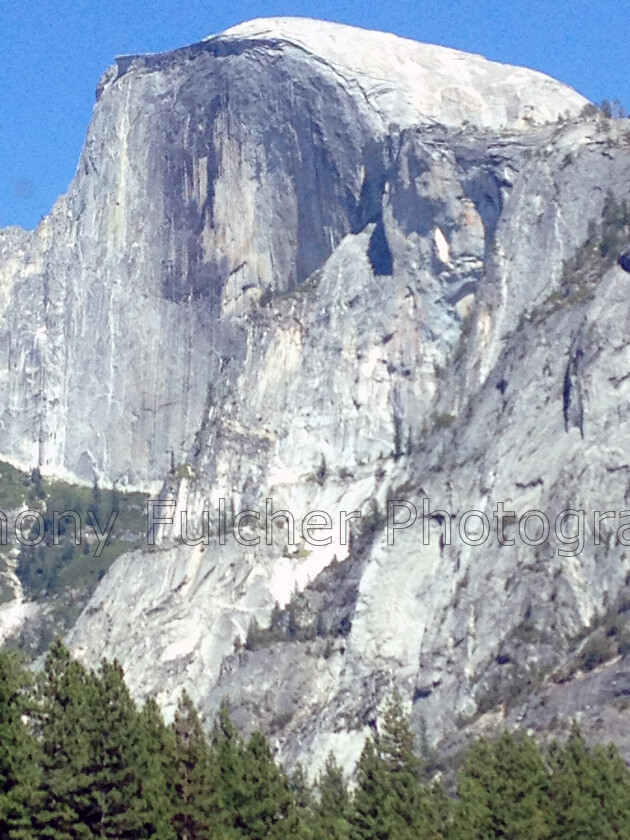 Close up of Half dome 
 Half dome close up at Yosemite national park in the USA 
 Keywords: half dome, yosemite, usa, california, rock, landscape, travel,