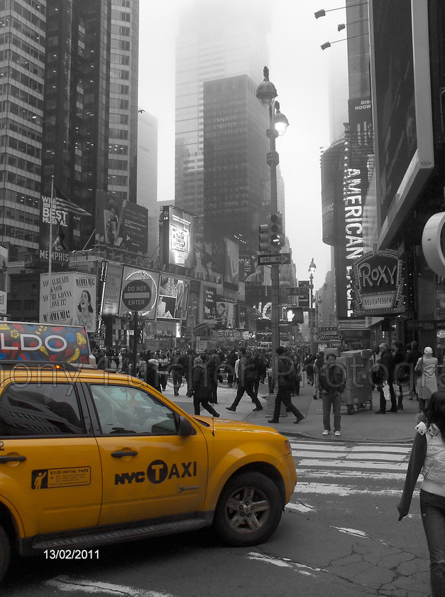 bwcol 
 General images from New York 
 Keywords: NYC
New York
Big Apple
Time Square
Broadway
Skyscraper
Yellow cab
Taxi
General