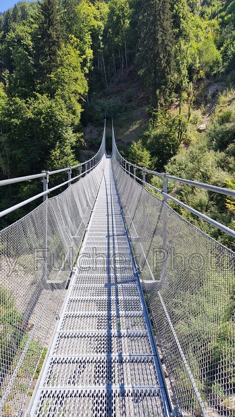 Suspension bridge 
 Suspension bridge taken whilst in France 
 Keywords: suspension bridge, bridge, walk, france,